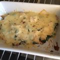 二ミたん's cooksnap of when they made 豆腐とねぎの酒粕グラタン.
