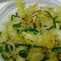 よっちゃんもち★'s cooksnap of when they made キャベツとピーマンのじゃこ炒め.
