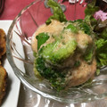 おるご's cooksnap of when they made 菜花の明太とろろ和え.