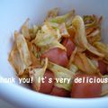 あやプチ's cooksnap of when they made 残り野菜でコチュマヨ炒め.