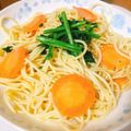 ふうちゃん♩'s cooksnap of when they made 菜の花のクリームパスタ.