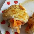なるとら's cooksnap of when they made 鶏ササミで人参巻き焼き・カレー味.