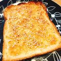 ハナちゅん❤︎'s cooksnap of when they made ラーマで♪信州味噌はちみつトースト♪.