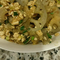 よよよよちゃこ's cooksnap of when they made ひき肉とれんこんの甘辛炒め.