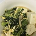 ☆tomo_☆'s cooksnap of when they made 小松菜☆豆腐☆しめじ☆蟹かまの玉子とじ.