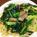 ぽこちゃんキュート's cooksnap of when they made ニラもやし塩焼きそば.