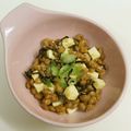 mami99's cooksnap of when they made うまっうまっ❤納豆 in 塩昆布＆チーズ.