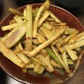 グアニル's cooksnap of when they made うど皮きんぴら.