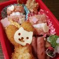 epi8's cooksnap of when they made ＊キャラ弁＊sweet マカロン♡.