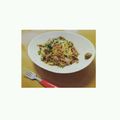クックL4HEHX☆'s cooksnap of when they made 豚肉とネギのパスタ☆バター醤油.