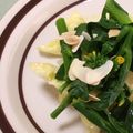 おはなすき's cooksnap of when they made * 菜の花no ❤ アーモンド和え♪.