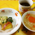 Y✿えくぼ飯's cooksnap of when they made 【離乳食・後期】ほうれん草とひき肉卵焼き.