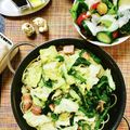 小山夏ノ介's cooksnap of when they made 春薫る♪春キャベツと菜花のペペロンチーノ.