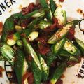 みーさり's cooksnap of when they made 簡単おつまみ☆オクラの梅干し和え.
