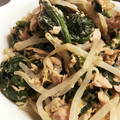 waka01's cooksnap of when they made ♡ほうれん草ともやしのツナマヨサラダ♡.