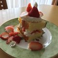 ＃Yuzu＃'s cooksnap of when they made 14/３歳児と作る簡単ケーキお手本編.