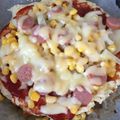 H♡S's cooksnap of when they made ランチにピッタリ☆HMでピザ.