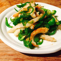 kaokaofood's cooksnap of when they made お弁当に♪＊ちくわとピーマンの炒め物＊.