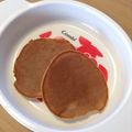 きいろしっぽ's cooksnap of when they made バナナカボチャのホットケーキ★離乳食後期.