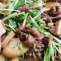 ＊＊茅影＊＊'s cooksnap of when they made 牛肉と大根の煮物♪.