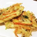 ララうさぎ's cooksnap of when they made 菊芋のかき揚げ　　　　　　　　　　　　　.