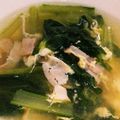 niko225's cooksnap of when they made 簡単♪小松菜スープ.