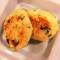 Disneyman's cooksnap of when they made 離乳食ささみ小松菜じゃがいもの手掴み団子.