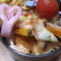 おちゃむ夫人's cooksnap of when they made お弁当に♪カボチャのケチャカレー焼き❤.