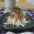 ダイナマイト漆黒's cooksnap of when they made あるもので♪新たまねぎとカニカマのサラダ.