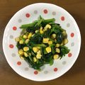 早起きまま's cooksnap of when they made 簡単シンプル☆ほうれん草とコーンのソテー.