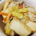 ゆずっこmama's cooksnap of when they made 白菜と厚揚げのうま煮.