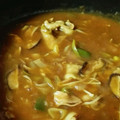 双葉蓮時。's cooksnap of when they made 簡単なのに本格派　うちのカレーうどん.