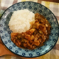 ☆na0na0☆'s cooksnap of when they made オクラと厚揚げの和風だしカレー。.