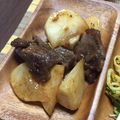 Ｒara's cooksnap of when they made 牛肉とカブの葉のオイスターソース炒め.