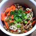 nosso's cooksnap of when they made そぼろ納豆.
