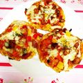 ーまりー's cooksnap of when they made 残ったご飯で卵ご飯焼きverピザ.