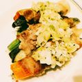 ダンシングむーん's cooksnap of when they made なすとアスパラの豚こま巻き～ねぎ塩だれ～.