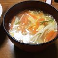 レナティン's cooksnap of when they made 10分♪風邪引きさんのにんにく生姜スープ.