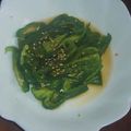ななこ２２'s cooksnap of when they made レンジで簡単♪ピーマンのめんつゆ和え.