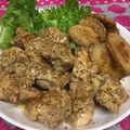 ありぴっぴ☆彡's cooksnap of when they made カリカリチキン♪粒マスタードソース.