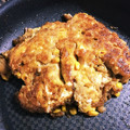 アル君's cooksnap of when they made 簡単！卵焼き！ひき肉と玉ねぎのオムレツ.