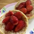 広野のタイタン's cooksnap of when they made ココナッツオイルとイチゴのマフィン♪.