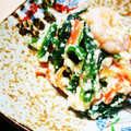 クラッチーナ３号's cooksnap of when they made えびとほうれん草の白和え.