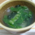 まいめる0720's cooksnap of when they made 白菜とワカメのあっさり生姜スープ.