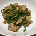mami_mu's cooksnap of when they made 豚肉とピーマンのごま味噌炒め.