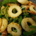 geullaha's cooksnap of when they made ちくわとピーマンのマヨ炒め.
