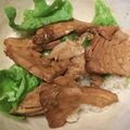 ﾍﾝﾘｰ's cooksnap of when they made 簡単、ﾏｸﾞﾛのｽﾃｰｷ丼♪.