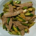 ビビとさっちん's cooksnap of when they made 豚トロとアスパラのレモン醤油炒め.