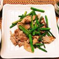 えりぴ's cooksnap of when they made 豚肉とアスパラガスの梅炒め.