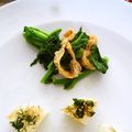 melmarilyn's cooksnap of when they made ひと手間かけて♪『菜の花のおひたし』.